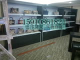 北京市精品店饰品展示柜包包柜鞋店展示架品牌服装高档烤漆货架