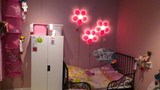 无锡宜家代购 IKEA 斯米拉 布洛玛 壁灯粉红色 儿童装饰灯