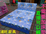 简易布艺床　双人床　单人床　出租房专用床　1米1.2米1.5米