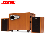 SADA D-200G赛达正品影音电器 多媒体音箱 电脑2.1小音响 低音炮