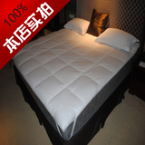 五星级酒店专用白羽绒床护垫180 200单人双人床褥子被褥特价
