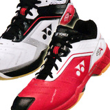 正品 YONEX/尤尼克斯 SHB-65X JP版本 羽毛球鞋 红/白 陶菲克