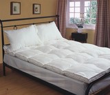[沐新]酒店时尚全棉床护垫加厚床垫床褥子 立体羽丝绒床垫