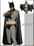 节日道具cosplay服装 化妆舞会表演服 儿童成人蝙蝠侠紧身衣