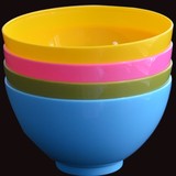 美容院专用用品工具PP50硅胶调面膜碗 硬塑料碗 颜色随机批发大号