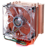 超频三红海至尊版 全铜CPU散热器775/1150/2011 AMD水晶智能风扇