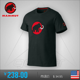 【美国正品】Mammut Logo T-Shirt猛犸象经典LOGO碧柔有机棉T恤
