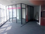 广州定做现代新款办公室钢化玻璃屏风玻璃隔断高隔断隔墙隔音墙