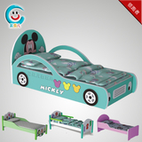 幼儿园儿童汽车造型宝宝床 家庭儿童欧式个性时尚环保小床