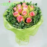 北京苏州玫瑰花生日鲜花上海鲜花店求婚鲜花玫瑰同城批发送花上门