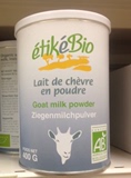 法国代购ETIKEBIO绿色有机山羊奶粉400克3岁以上宝宝孕妇成人400g