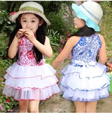儿童古典演出服礼服女童古筝琵琶二胡民族舞蹈乐器表演服装合唱服