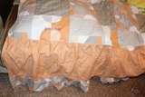 佳丽斯纯棉平纹三件套（时光隧道）床罩款1.2米床 正品特价