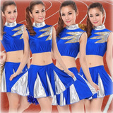 2014新款定做成人儿童啦啦操表演服装舞蹈比赛啦啦队拉拉队演出服