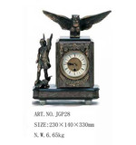 欧式古典工艺钟表理石铜铸钟机械座钟 别墅钟 样板间 i家居
