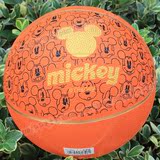 Disney迪士尼正品5#5号儿童橡胶篮球青少年大童篮球 买2个送气筒