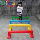 幼儿园体育用品 儿童塑料跨栏 感统训练器材*儿童钻洞玩具跨栏架