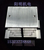 低价固态继电器散热器 单相白色固态散热座散热板散热片I型10-40A