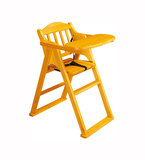 热卖实木儿童就餐椅 餐厅茶楼小孩吃饭椅 可折叠便携式宝宝餐椅