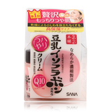 日本本土代购 SANA豆乳美肌Q10面霜50g弹力亮泽紧致保湿孕妇可用