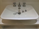 TOTO正品桌上式洗脸盆台上盆面盆碗盆LW160B/CB