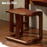 百谷 高端纯实木梳妆凳 时尚现代简约特价化妆凳 中式实木家具S31