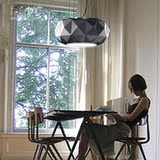 北欧宜家Archirivolto黑钻石简约吊灯时尚个性创意玻璃客厅餐厅灯