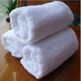 五星级酒店品质方巾纯棉加厚吸水洗脸小毛巾白色全棉擦手巾可批发