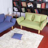 多功能休闲沙发小户型两用可折叠布艺沙发现代简约卧室沙发可拆洗