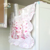 5折!韩式公主海尔冰箱盖巾全棉蕾丝加厚美的冰箱罩松下西门子冰箱