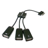 三星平板P7510 3100 7310 6800多功能USB OTG HUB数据线 带供电