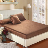 纯色天鹅绒绒床笠单件1.2m短毛珊瑚绒床套1.5米1.8米加厚床垫床罩