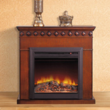 雅居乐家具 古典实木欧式壁炉 环保节能电壁炉送仿真火焰含取暖器