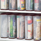 日本进口食品储物瓶保鲜罐密封罐厨房密封盖干货保鲜盒橱柜收纳盒