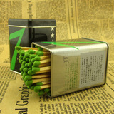 日本进口7星火柴正品 雪/茄 烟斗专用火柴 安全铁盒火柴