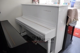 白色钢琴 日本原装进口二手雅马哈白色钢琴U1D钢琴 实体店销售