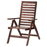 ◆怡然宜家◆阿普莱诺 躺椅 户外(可折叠 褐色/白色)代购