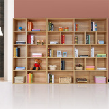 简约书橱 宜家简易柜子带门储物柜 自由组合书柜书架 置物柜特价