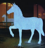 led滴胶造型动物马led树灯户外led发光树户外防水灯公园广场宾馆