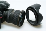 卓美67mm遮光罩 佳能单反18-135/尼康相机18-105镜头莲花瓣遮阳罩