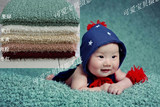 影楼背景毯子 儿童拍照道具垫子 100天宝宝摄影毛毯 网店拍摄毯子