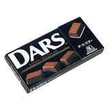 日本进口 森永DARS黑巧克力42g12粒入 口感爽滑女生最爱