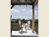 餐椅 美式乡村 田园地中海 欧式法式 扶手椅仿古做旧实木定制特价