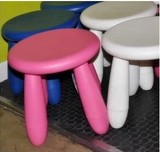 宜家代购玛莫特儿童凳宝宝塑料椅子靠背凳子幼儿园坐椅子特价正品