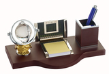 办公桌摆件家居饰品创意简约现代大班台摆件台历笔筒可定制包邮