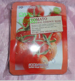 韩国进口正品 FOOD HOLIC 3D天然美容面膜贴西红柿，保湿、补水、