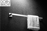 德国当代N系列浴室不锈钢304单层毛巾杆浴巾单杆浴室卫生间毛巾挂
