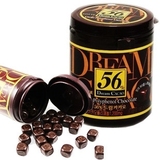 韩国进口 乐天lotte 56% 梦幻巧克力 90g 黑巧克力 纯巧克力豆 桶
