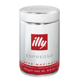 意大利原装进口illy咖啡粉100%阿拉比卡中度烘焙250g 罐装咖啡豆