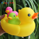 皇室 0-1岁婴幼儿宝宝小鸭子洗澡玩具 儿童戏水沐浴玩具大黄鸭
